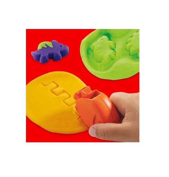 PLAY-DOH ΣΕΤ SHAPES AND COLORS DINO (G0491) - Image 6