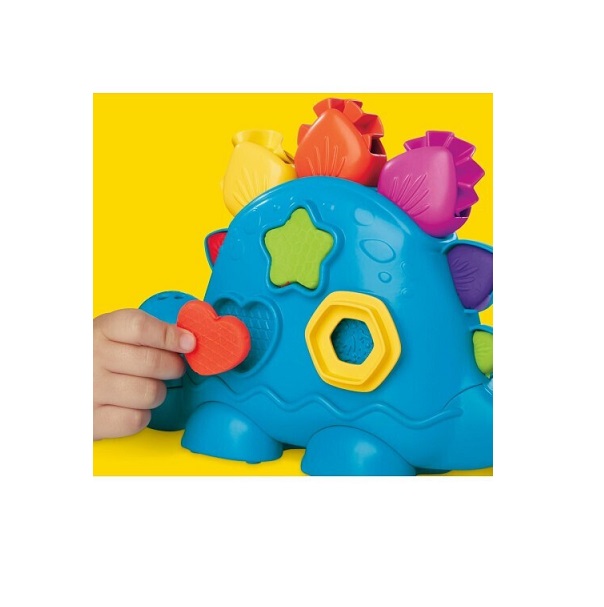 PLAY-DOH ΣΕΤ SHAPES AND COLORS DINO (G0491) - Image 5