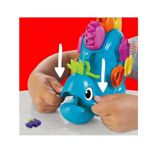 PLAY-DOH ΣΕΤ SHAPES AND COLORS DINO (G0491) - Image 7