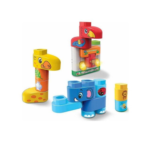 Vtech Τουβλάκια Ζώα Σαβάνας VTE60461 - Image 4