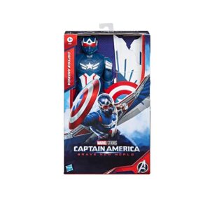 AVENGERS TITAN HERO SERIES DELUXE ΦΙΓΟΥΡΑ CAPTAIN AMERICA (F9301)