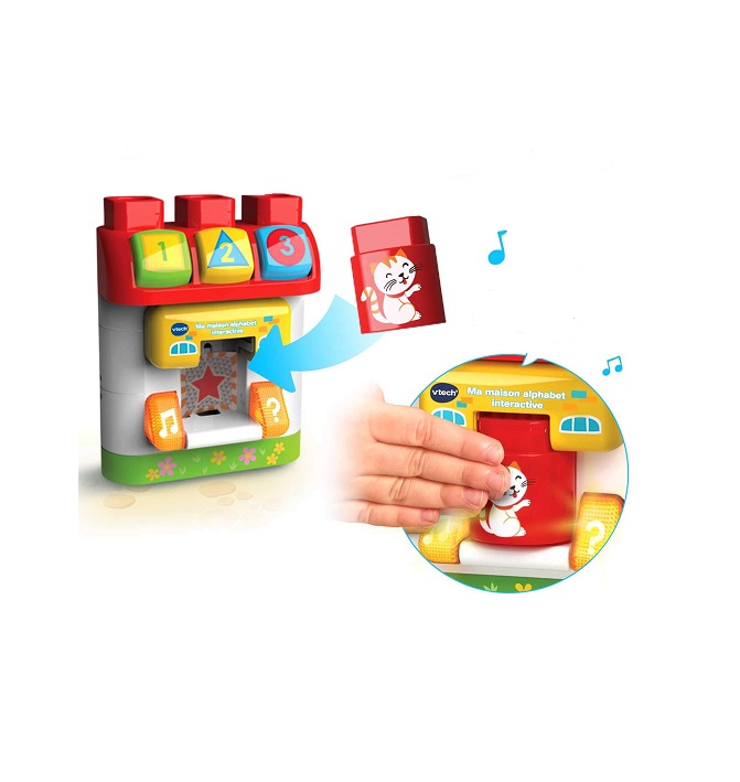 Vtech Τουβλάκια Ζώα Σαβάνας VTE60461 - Image 5