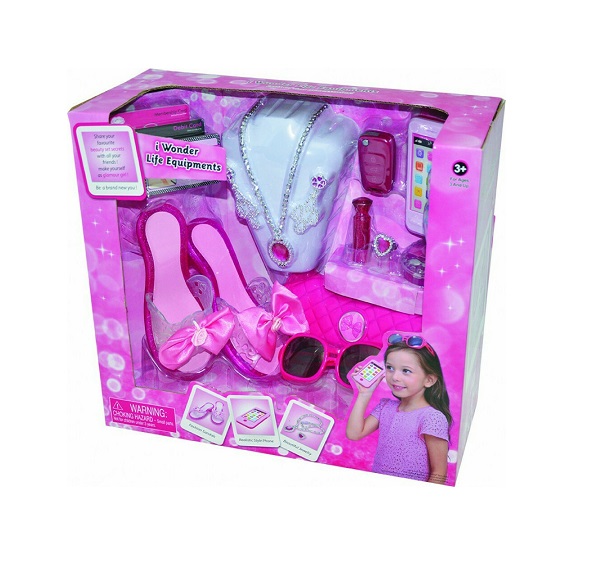 Doly Toys Σετ Ομορφιάς Με Μπιζού Και Παπούτσια Σετ Αξεσουάρ Ομορφιάς 2031