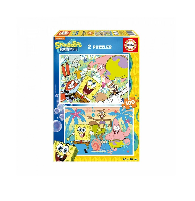 Παιδικό Puzzle Μπομπ Σφουγγαράκης 200pcs 19389