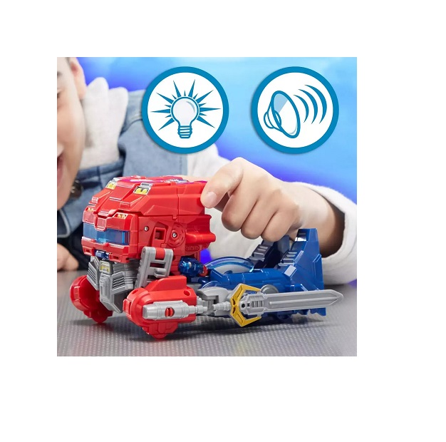 Transformers One Movie Power Flip Optimus Prime (F9209) - Image 10