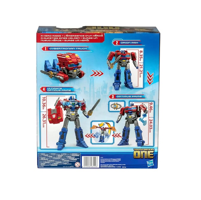 Transformers One Movie Power Flip Optimus Prime (F9209) - Image 12
