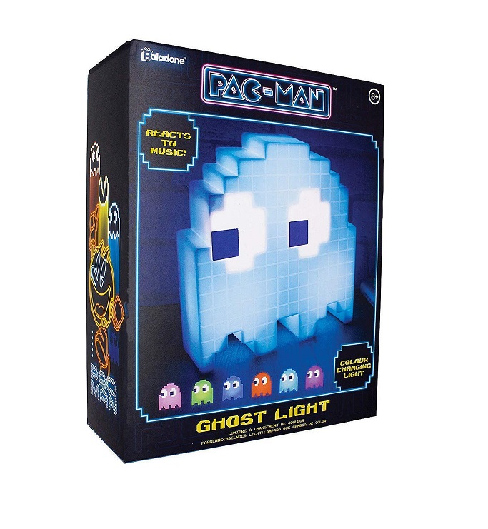 Paladone Παιδικό Διακοσμητικό Φωτιστικό Pac-Man Ghost με Εναλλαγές Χρωματισμών PP4336PMTX