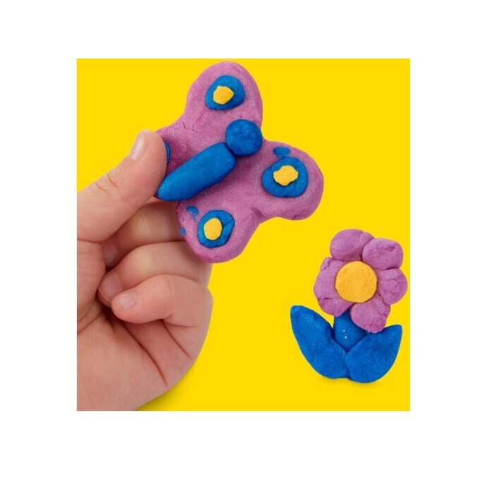 Hasbro Play-Doh 4 Πλαστοζυμαράκια Πλαστελίνης Compound G1737 - Image 8