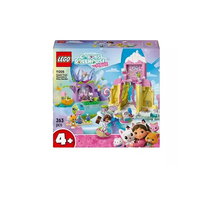 LEGO Gabby's Dollhouse Sweet Treat Mountain & Kitty Garden 11205
