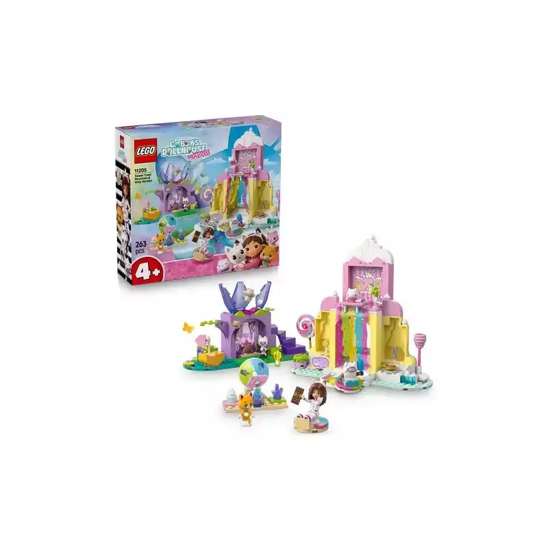 LEGO Gabby's Dollhouse Sweet Treat Mountain & Kitty Garden 11205 - Image 4