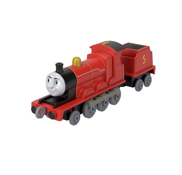 Fisher Price Thomas The Train Push Along Τρένα με Βαγόνι - James - JGF90 - Image 2