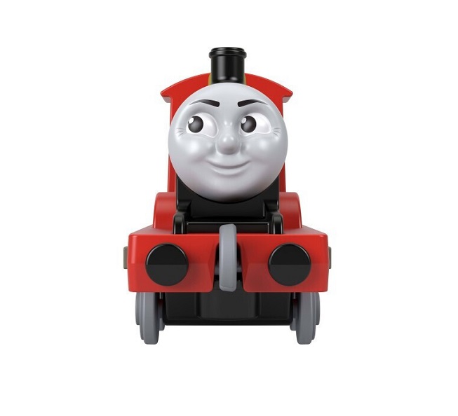 Fisher Price Thomas The Train Push Along Τρένα με Βαγόνι - James - JGF90 - Image 3