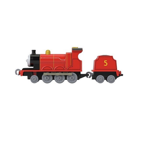 Fisher Price Thomas The Train Push Along Τρένα με Βαγόνι - James - JGF90 - Image 5