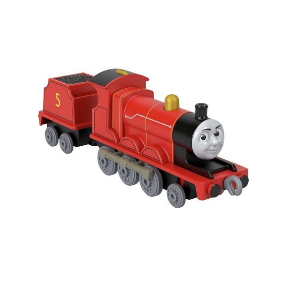 Fisher Price Thomas The Train Push Along Τρένα με Βαγόνι - James - JGF90 - Image 4