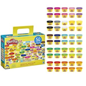 Play-Doh 50 Πλαστοζυμαράκια Πλαστελίνης F1535