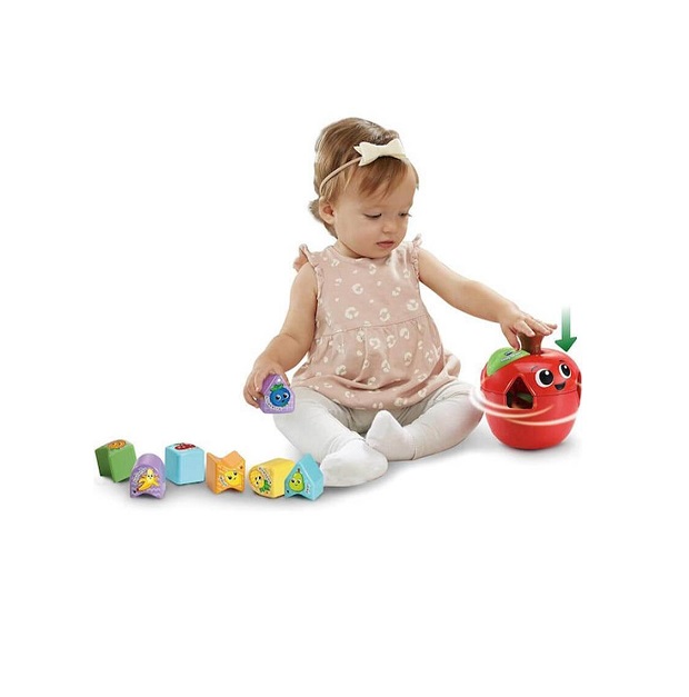 VTech Εκπαιδευτικό Παιχνίδι Διασκεδαστικό Μήλο Με Σχήματα VTE56460 - Image 4