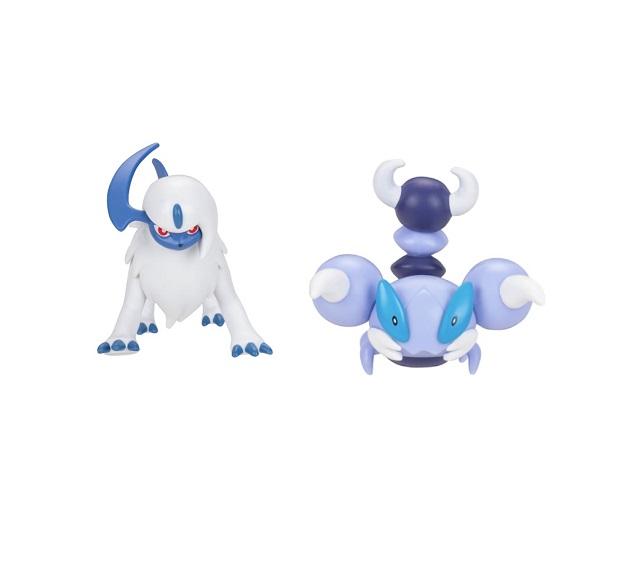 Pokemon Σετ με 3 Φιγούρες Μάχης Squirtle, Skorupi & Absol PKW4096 - Image 3