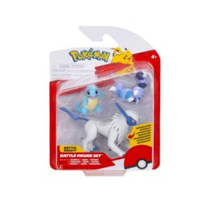 Pokemon Σετ με 3 Φιγούρες Μάχης Squirtle, Skorupi & Absol PKW4096