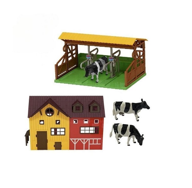 Σετ Φάρμας Με Τρακτέρ, Αχυρώνα, Αξεσουάρ Και Ήχο 12Τμχ Σ6 43X31X26Εκ 0149831 - Image 3