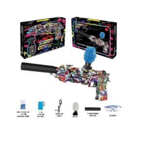 Όπλο Με Σφαίρες Νερού Ηλεκτρικό Graffiti Πολύχρωμο 43cm  0151440