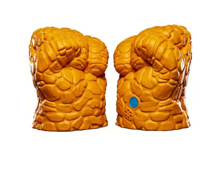 Hasbro Marvel Avengers Marvel Studios The Fantastic Four: First Steps Marvels The Thing Clobberin FX Fists Γάντια Με Ήχο G0987 - Image 3