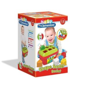 BABY CLEMENTONI PLAY FOR FUTURE ΒΡΕΦΙΚΟ ΠΑΙΧΝΙΔΙ ΚΟΥΒΑΔΑΚΙ ΜΕ ΣΧΗΜΑΤΑ  1000-17106