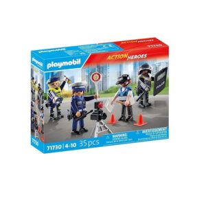 PLAYMOBIL ACTION HEROES ΣΕΤ ΦΙΓΟΥΡΕΣ ΑΣΤΥΝΟΜΙΑΣ (#71730)