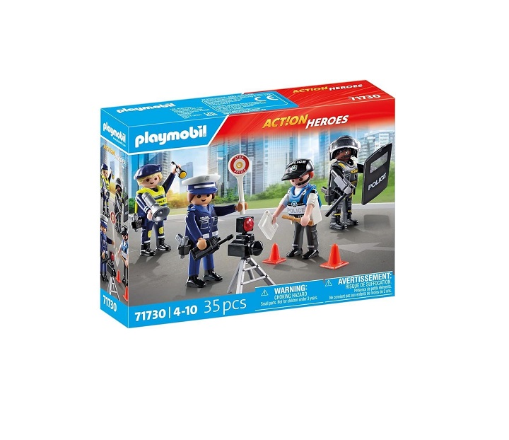PLAYMOBIL ACTION HEROES ΣΕΤ ΦΙΓΟΥΡΕΣ ΑΣΤΥΝΟΜΙΑΣ (#71730)