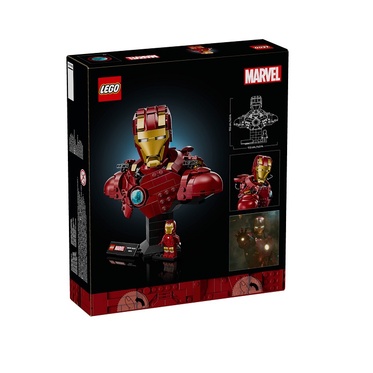 LEGO Super Heroes Iron Man MK4 Bust 76327 - Image 6