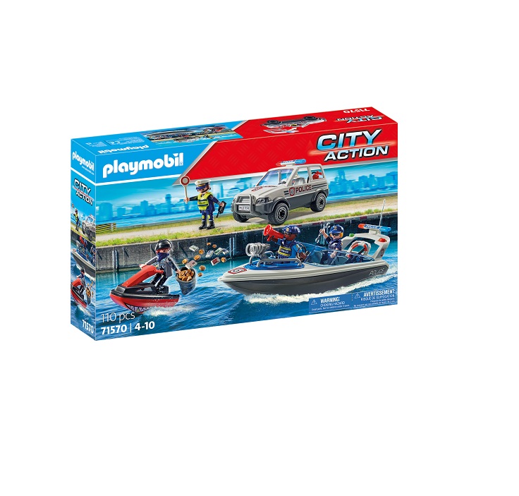 Playmobil City Action Police Poscig on the Water 71570