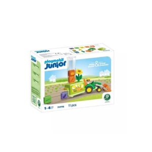 Playmobil Junior: Τρακτέρ Με Λαχανικά 71773