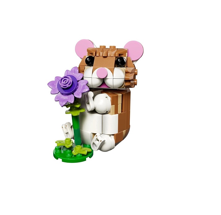 LEGO Creator 3in1 Cute Hamster With A Flower 31376 - Image 4
