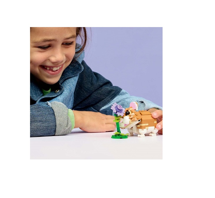 LEGO Creator 3in1 Cute Hamster With A Flower 31376 - Image 8