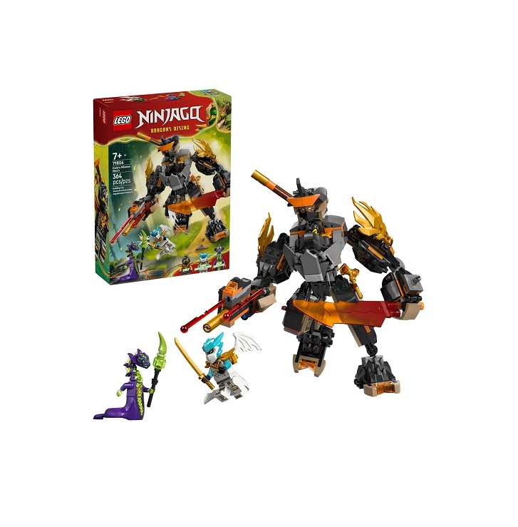 LEGO Ninjago Cole's Mission Mech & Dragon Zane 71854 - Image 3