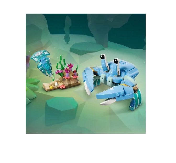 LEGO Creator 3in1 Sea Animals: Beautiful Dolphins (31385) - Image 4