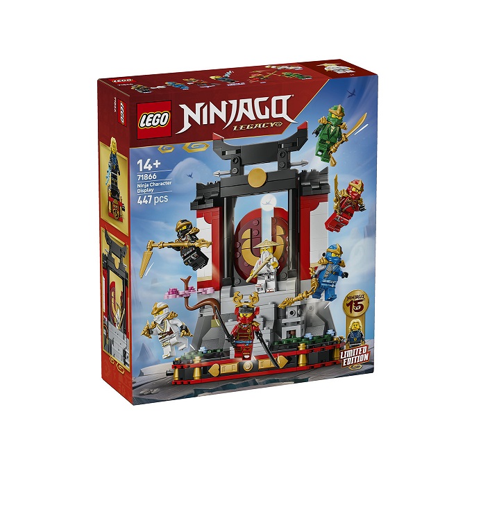 LEGO Ninjago Ninja Character Display 15th Anniversary 71866