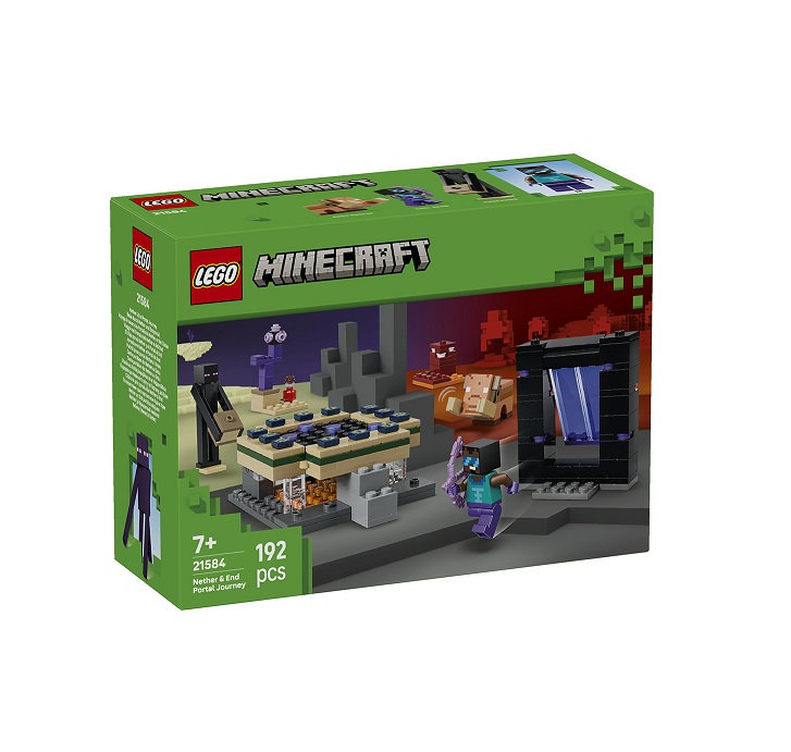 LEGO Minecraft Nether & End Portal Journey 21584