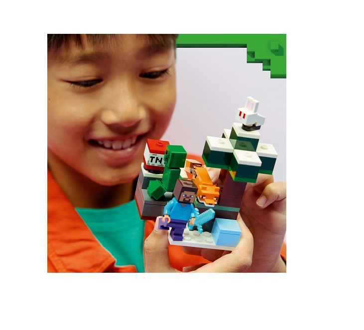 LEGO Minecraft Steve's Taiga Adventure 21583 - Image 3