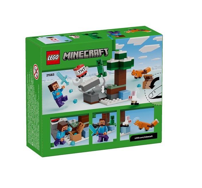 LEGO Minecraft Steve's Taiga Adventure 21583 - Image 4