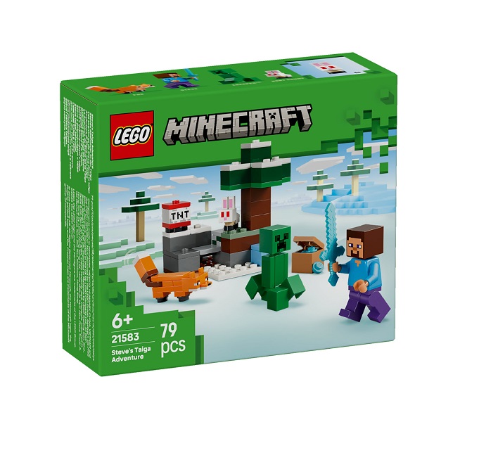 LEGO Minecraft Steve's Taiga Adventure 21583