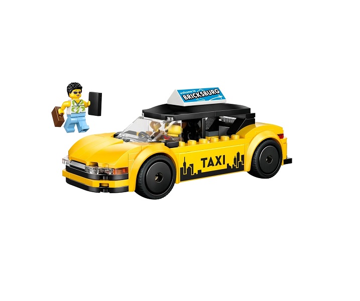 LEGO City Yellow Taxi (60487) - Image 3