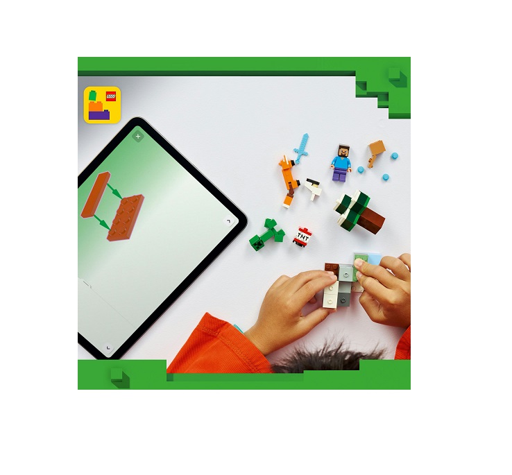LEGO Minecraft Steve's Taiga Adventure 21583 - Image 6