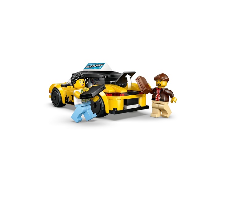 LEGO City Yellow Taxi (60487) - Image 5