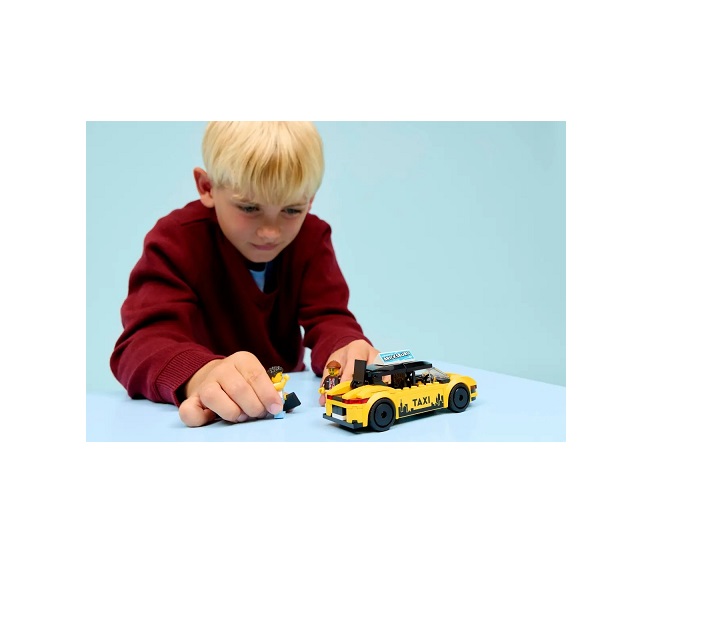 LEGO City Yellow Taxi (60487) - Image 2