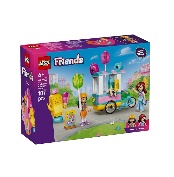 LEGO Friends Ice Cream & Balloon Stand 42692