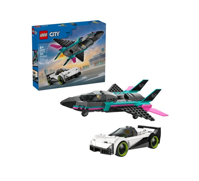 LEGO City Jet vs. Car (60489)