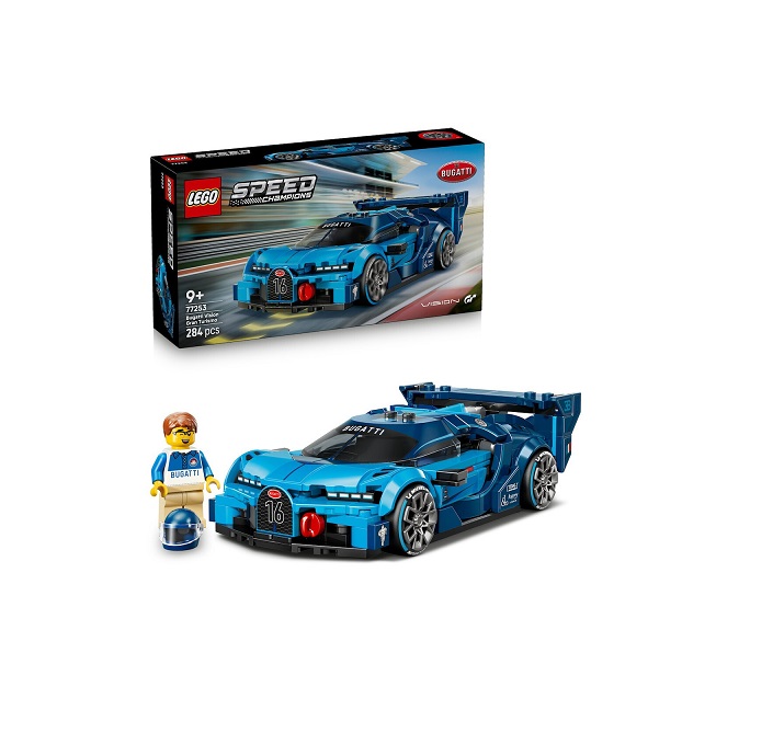 Lego Speed Champions Bugatti Vision Gt Hyper Sports Car - 77253 - Image 4