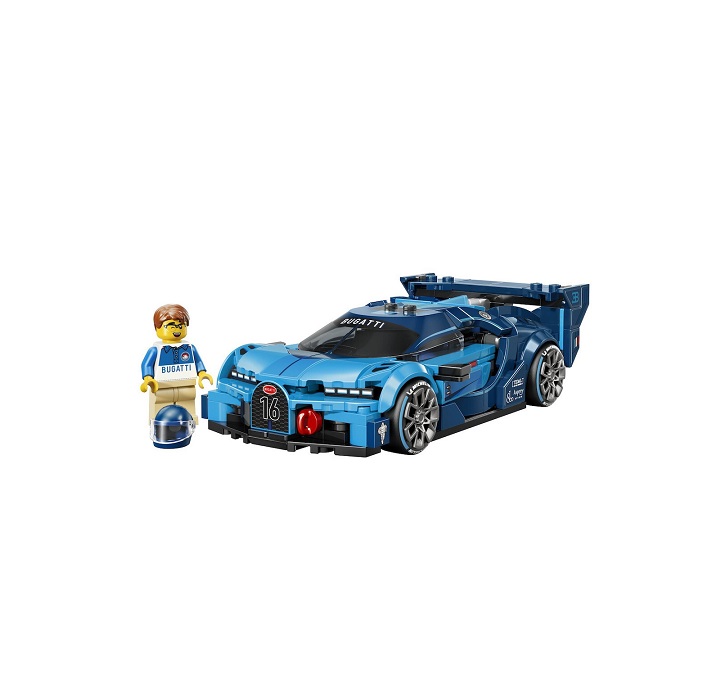 Lego Speed Champions Bugatti Vision Gt Hyper Sports Car - 77253 - Image 6