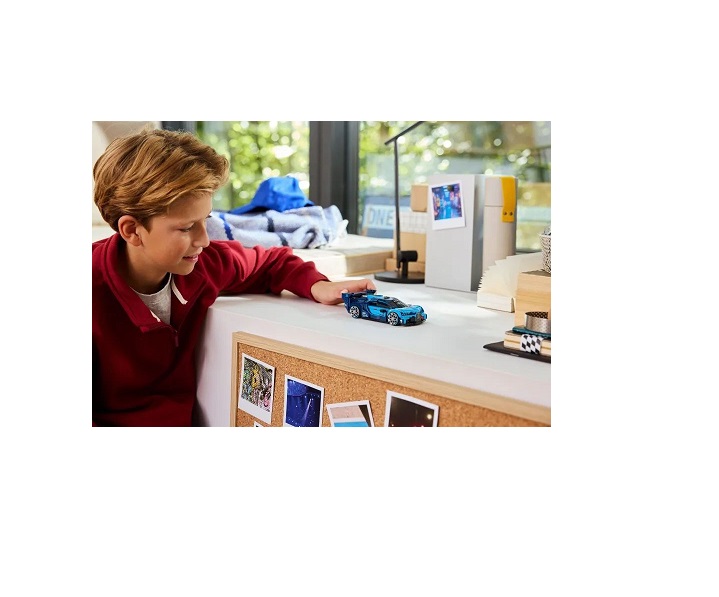 Lego Speed Champions Bugatti Vision Gt Hyper Sports Car - 77253 - Image 2