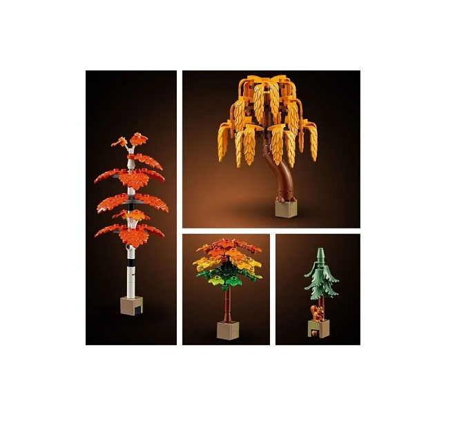 LEGO Icons Autumn Cottage Garden (11372) - Image 2